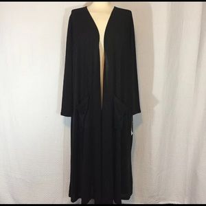 Lularoe Sarah Solid Black 2X XXL NWT